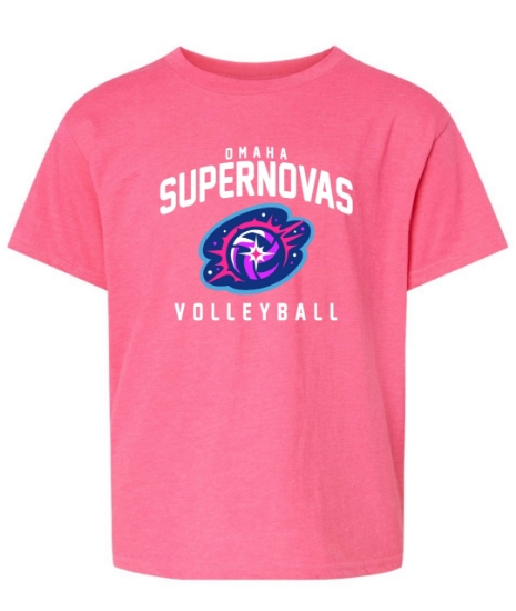 Picture of Supernovas YOUTH T-shirt - Neon Pink