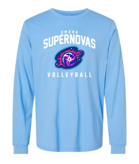 Picture of Supernovas Long Sleeve - Carolina Blue