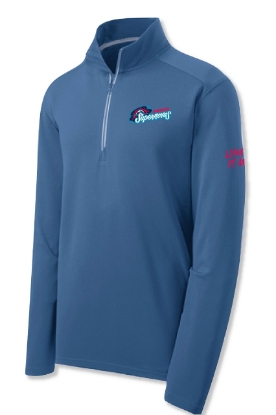 Picture of Supernovas "Light it Up" Stretch 1/4-Zip - Dawn Blue