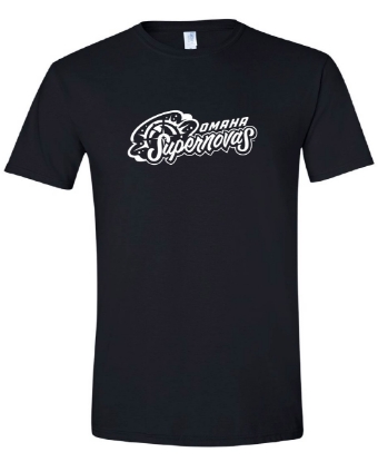 Picture of Supernovas Softstyle T-shirt - Black (SN-054)