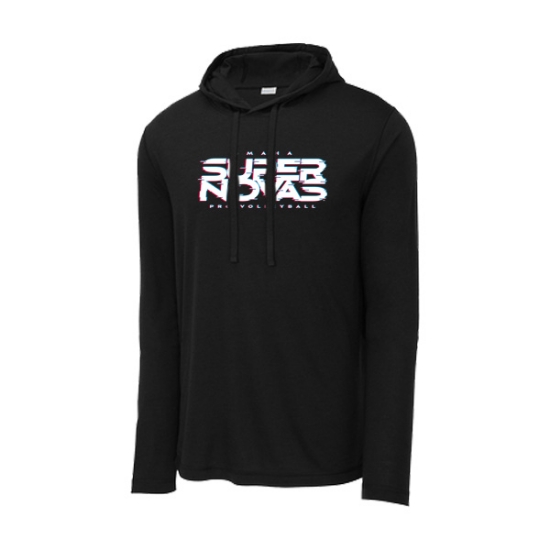 Picture of Supernovas Tri-Blend Wicking Hooded Long Sleeve (SN-055)