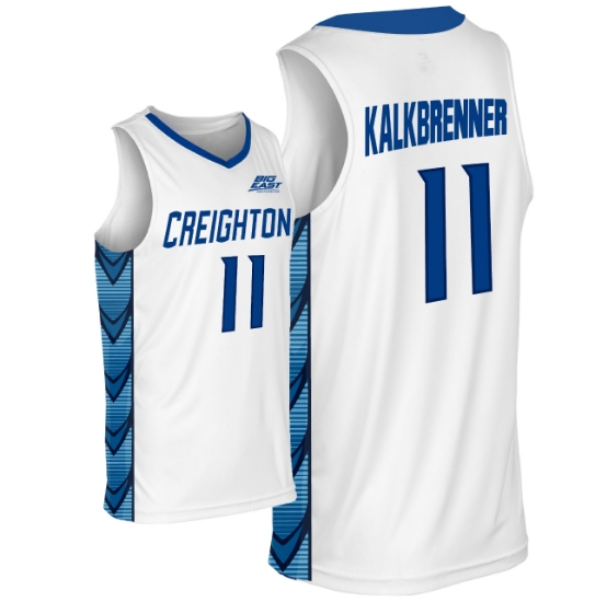 Picture of Creighton #11 Kalkbrenner Basketball Jersey