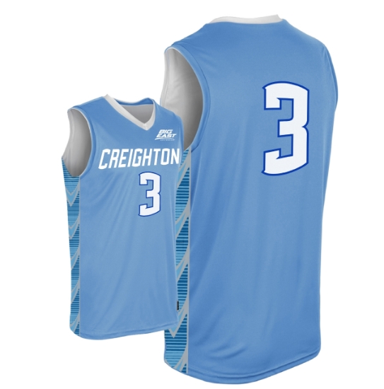 Picture of Creighton #3 Youth Basketball Jersey