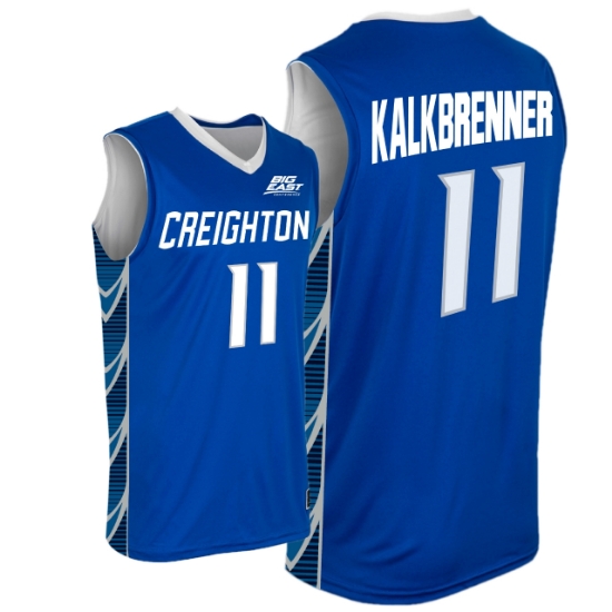 Picture of Creighton YOUTH #11 Kalkbrenner Basketball Jersey