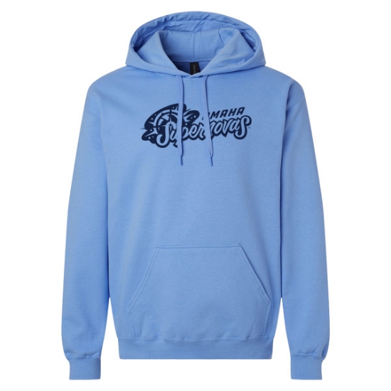 Picture of Supernovas Softstyle Midweight Hooded Sweatshirt (SN-054) Carolina Blue