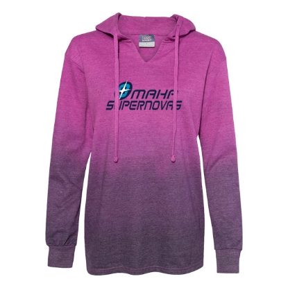 Picture of Supernovas Ladies French Terry Ombré Hooded Sweatshirt (SN-057) 