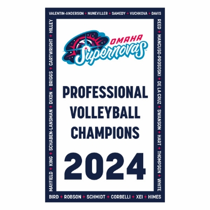 Picture of Supernovas 2024 Champions 3' X 5' Flag with Grommets