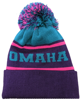 Picture of Supernovas OMAHA Knit-in Pom Pom Cuffed Beanie