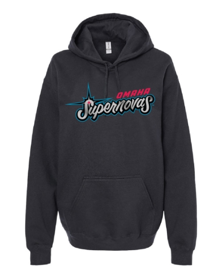 Picture of Supernovas DARK NITE Alternate Logo Hooded Sweatshirt (SN-061)
