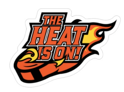 Picture of LANCER STICKER -  HEAT IS ON