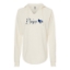 Picture of Creighton Ladies Lightweight California Wave Wash Hoodie (CU-243)