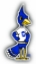 Picture of Creighton Retro Billy Sticker  