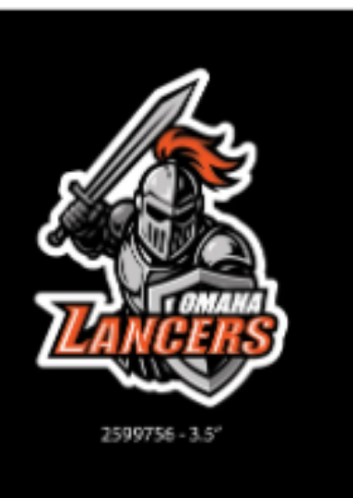 Picture of LANCER Vinyl Decal - Knight