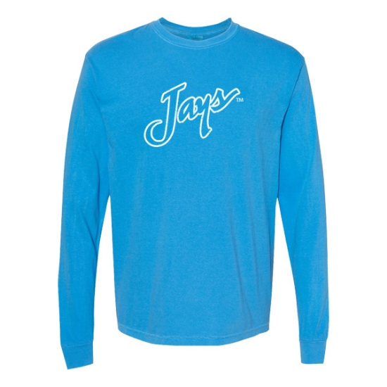Picture of Creighton Soft Cotton Long Sleeve Shirt (CU-347)