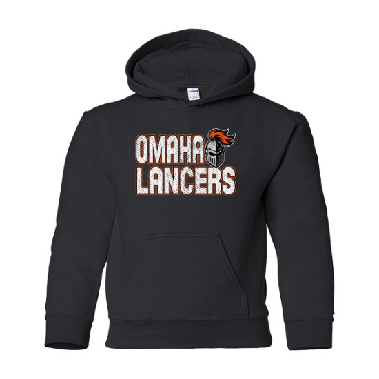 Picture of Omaha Lancers Youth Hooded Sweatshirt (Lancers-009)