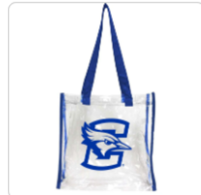 Picture of Creighton Clear Tote Bag