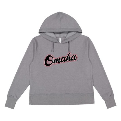 Picture of UNO Women's Hoodie- Wash Grey (UNO-268)