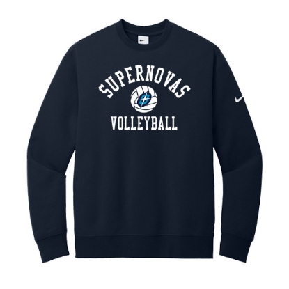 Picture of Supernovas Nike®  Crewneck Sweatshirt - Navy (SN-033)