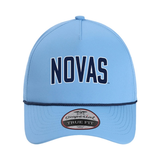 Picture of Supernovas Rope  Adjustable Hat -Powder Blue/navy