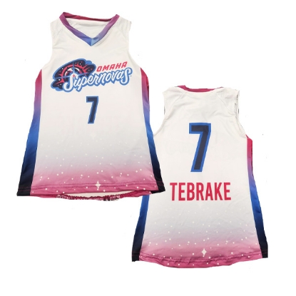 Picture of Supernovas Youth Tebrake #7  Replica Jersey 