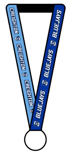 Picture of Creighton Carolina Blue Lanyard 