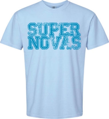 Picture of Supernovas Unisex Short Sleeve - Hydrangea (SN-022)