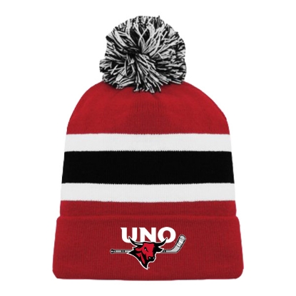Picture of UNO  Pom Beanie - New Jersey Red