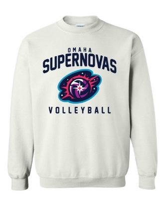 Picture of Supernovas Crewneck Sweatshirt - White (SN-003)