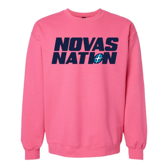 Picture of Supernovas Softstyle Midweight Crewneck Sweatshirt (SN-056) - Pink Lemonade