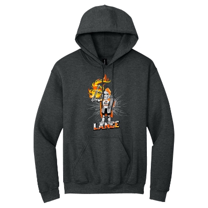Picture of Omaha Lancers MASCOT Hooded Sweatshirt (Lancers-266)