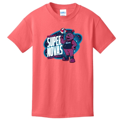 Picture of Supernovas Youth Mascot Starla Short Sleeve Shirt (SN-113)