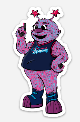 Picture of Supernovas Starla Mascot Sticker