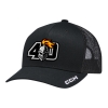 Picture of Lancers 40th Anniversary CCM® Adjustable Black Hat (Lancers-051)