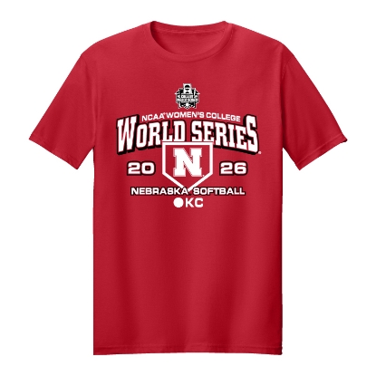 Picture of Nebraska Softball NCAA WCWS Short Sleeve Shirt