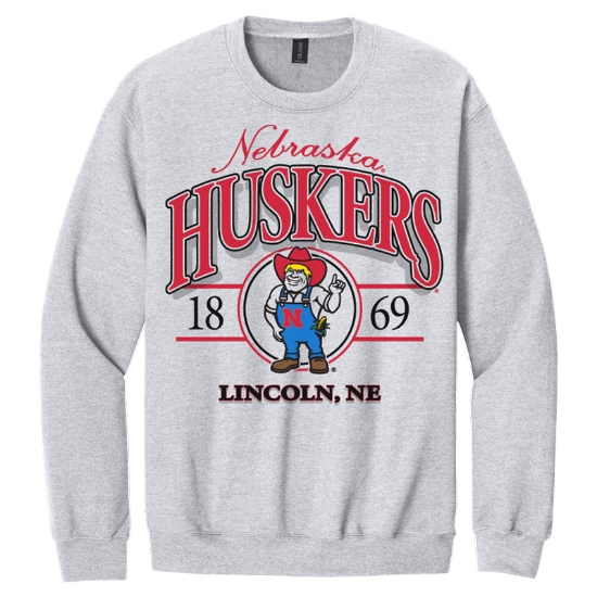 Picture of Nebraska Herbie  Crew Sweatshirt (NU-339)