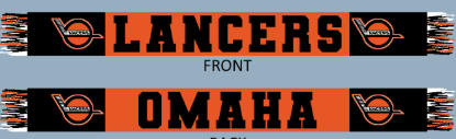 Picture of Omaha Lancers Double Sided Scarf