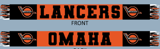 Picture of Omaha Lancers Double Sided Scarf
