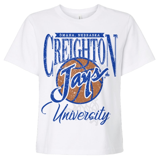 Picture of Creighton  Basketball Vintage Short Sleeve Shirt (CU-469)