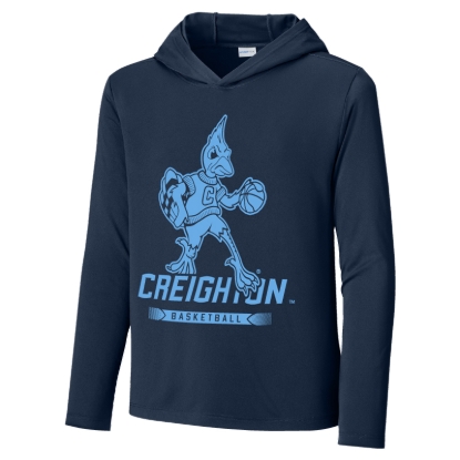 Picture of Creighton Youth Basketball Billy Long Sleeve Hoodie (CU-485)