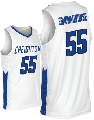 Picture of Creighton #55  Youth Erhunmwunse Basketball Jersey